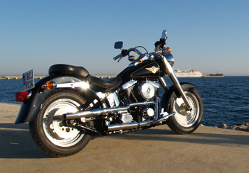 Harley Davidson Mietmotorrad  in Ibiza